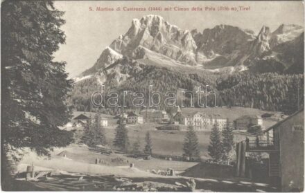 San Martino di Castrozza (Südtirol), mit Cimon della Pala / general view