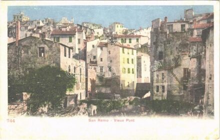 Sanremo, San Remo; Vieux Pont / old bridge (fl)
