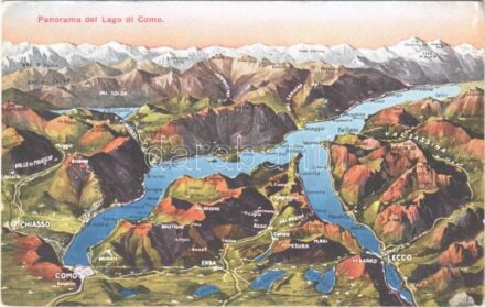 Lago di Como, Lake Como Panorama (EK)
