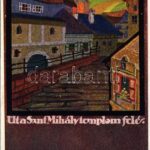 Sopron, Út a Sznt. Mihály templom felé. Röttig-Romwalter Nyomda Rt. (EK)