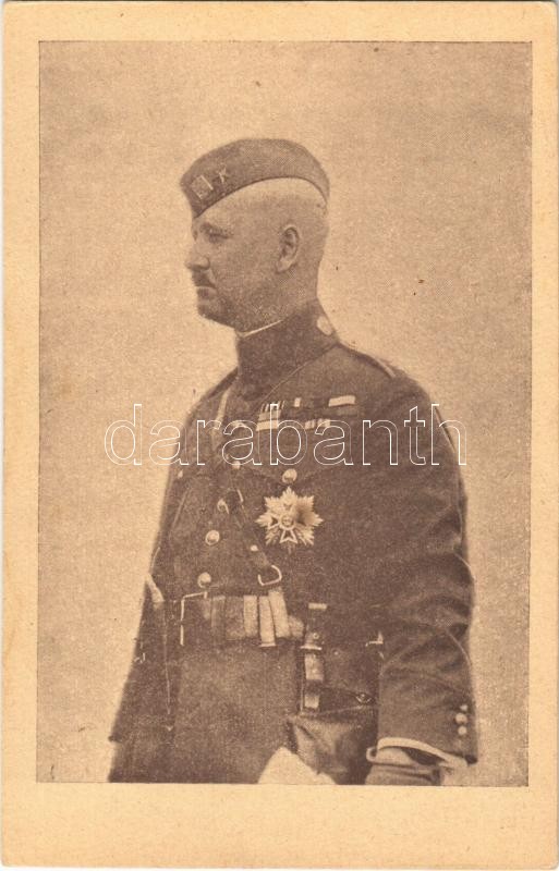 Velitel 10. pesí divise v Bánské Bystrici generál Eduard kadlec / Eduard Kadlec Czech General, Commander of the 10th Dog Division in Bánská Bystrica (Besztercebánya)