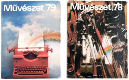 Vegyes könyv tétel: 2db: Művészet 78. Szerk.: Rideg Gábor. Bp., 1979 Corvina. Fekete-fehér és színes képekkel illusztrált. Kiadói egészvászon kötés jó állapotban. Kiadói szakadt, megviselt állapotú papír védőborító;