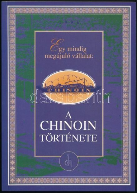 Sipos Antalné-Bencze Géza-Bikki István-Korbonits Dezső: A Chinoin története. (1910-1995.) Egy mindig megújuló vállalat. Bp., 1996., Chinoin. Fekete-fehér képekkel illusztrálva. Kiadói kartonált papírkötés, jó állapotban.