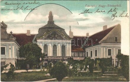 1905 Budapest XXII. Nagytétény, Löwy-féle uradalmi kastély. Szakály Károly kiadása