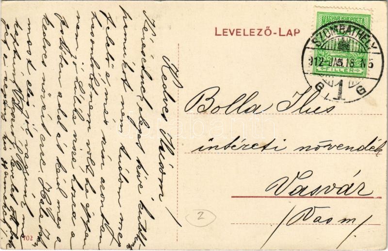 1912 Szombathely, Erzsébet királyné utca, Kemény József üzlete a Jocker Clubhoz - Image 2