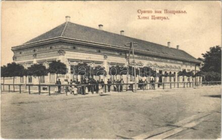 Kevevára, Temeskubin, Kovin; Központi szálloda. Fölvétel Batka Sándortól / hotel central