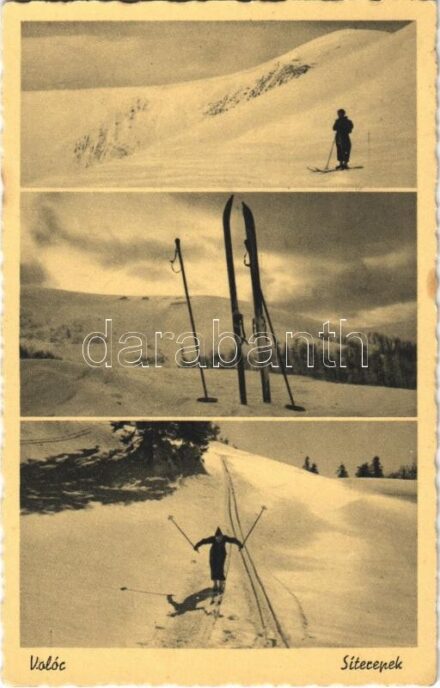 Volóc, Volovec, Volovets; síterepek, síelő, téli sport. Foto Manduk / winter sport, ski