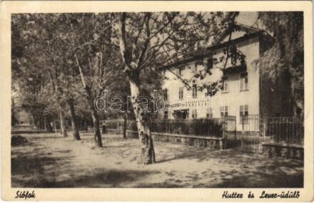 1950 Siófok, Hutter és Lever Rt. dolgozóinak üdülője