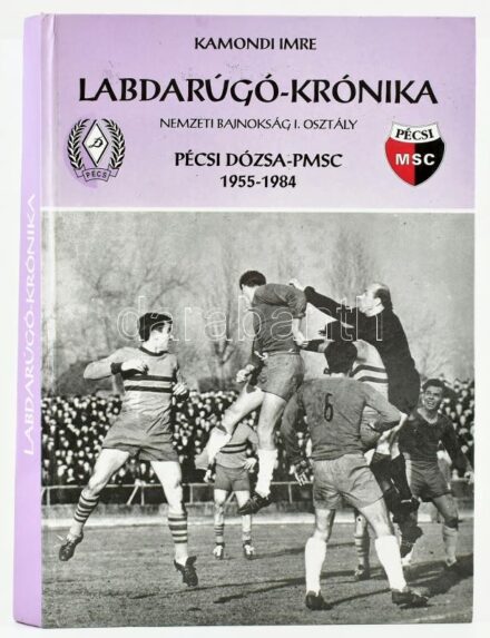 Kamondi Imre: Labdarúgó-krónika. Nemzeti Bajnokság I. osztály. Pécsi Dózsa-PMSC 1955-1984. Pécs, 1994, EAST Bt., 384 p. Számos fekete-fehér fotóval illusztrálva. Kiadói kartonált papírkötés, kissé kopott borítóval, néhány