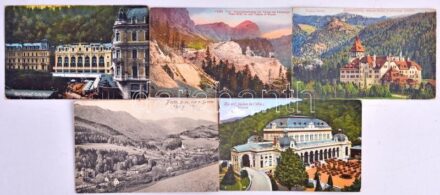 Kb. 170 RÉGI főleg osztrák és német város képeslap jó minőségben / Cca. 170 pre-1945 Austrian and German town-view postcards in good quality