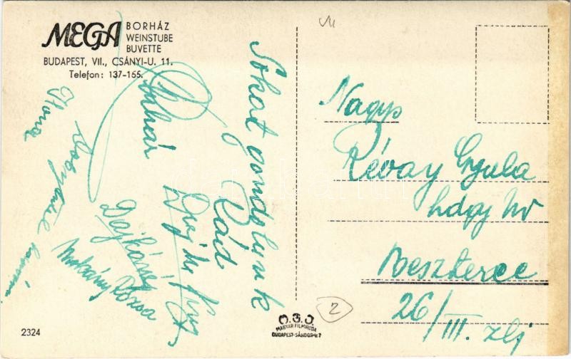 Budapest VII. Mega borház, belső. Csányi utca 11. - Image 2