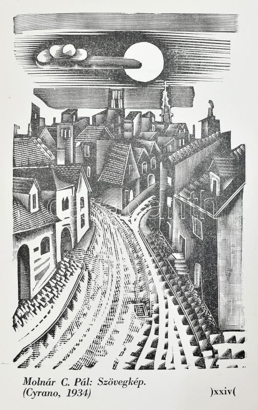 Varga Nándor Lajos: A fametszet. Könyv a fametszet mesterségéről és történetéről, közel 200 képpel (színes fametszetekkel), színes kezdőbetűkkel. Bp., 1940, Szerzői, (O(rszágos) M(agyar) Kir. Képzőművészeti Főiskola Grafikai - Image 3