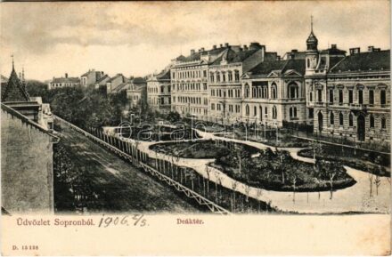 1906 Sopron, Deák tér