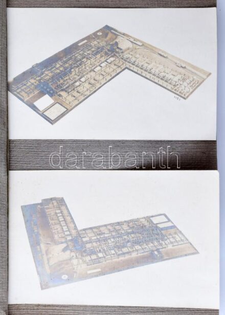 Lichtbilder aus der Betonbalken- und Brunnenrohr Erzeugung Lublin des 4. A. K. (Qu-Abtl.) K.u.k. mob. Schanzzeugdepot Nr. 4. Lublin, im Mäz 1917. Pion. - u. Sapp.-Ref. Obstl. Karl Guggenberger. Kmdt. Hptm. d. R. Edmund Berg. Betriebsleiter