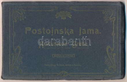 Postojnska jama, Adelsberger Grotte; leporello with 12 cards (non PC)