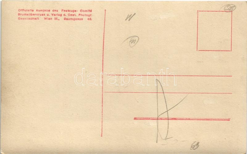 Ceské Budejovice, Budweis; Gr. XXI. Kronland Böhmen / folk festival - Image 2