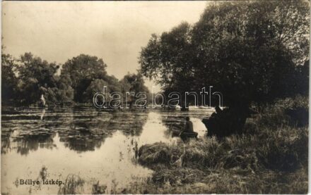 Bellye, Bilje; megáradt Halász tó / flooded lake. photo