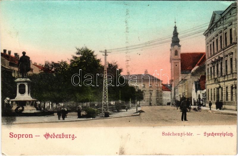Sopron, Oedenburg; Széchenyi tér (EK)