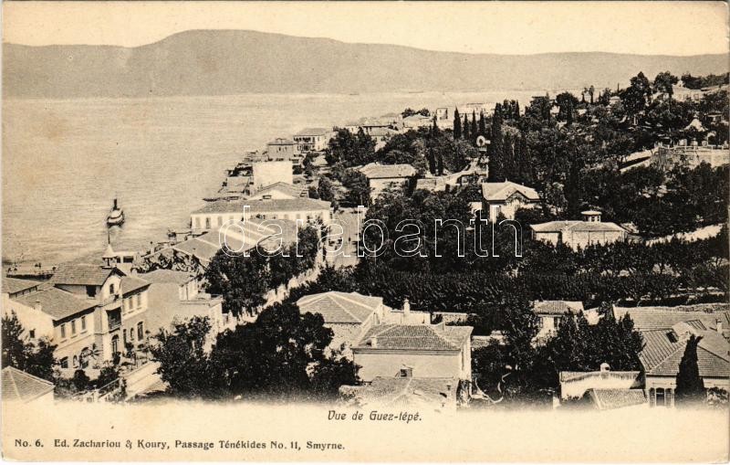 Izmir, Smyrna, Smirna; Vue de Guez-tépé / Göztepe