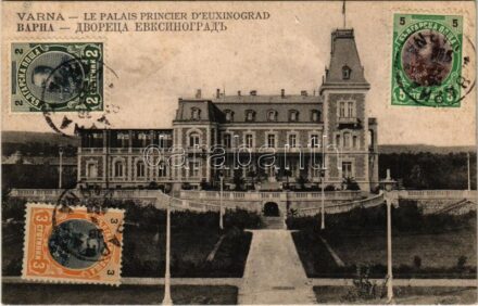 1906 Varna, Le Palais Princier d'Euxinograd / Euxinograd Palace (EK)