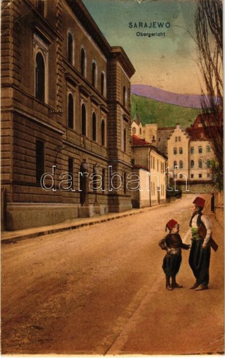 1910 Sarajevo, Sarajewo; Obergericht / court (EK)