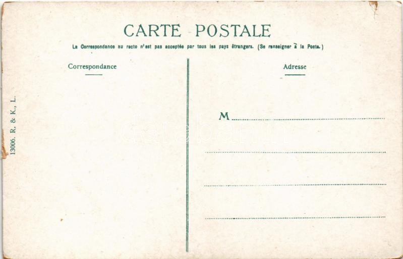 Constantinople, Istanbul; Infanterie de la Marine de rendant au Selamlik / Turkish Navy marine infantry (tear) - Image 2