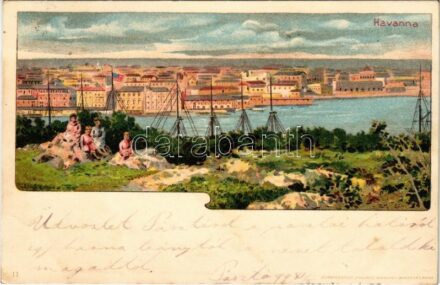 1899 (Vorläufer) Havana, Havanna; Kunstanstalt Kosmos litho s: Geiger R.