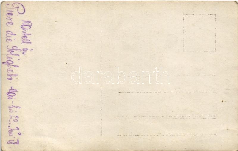 ~1918 Solighetto, Castell in Pieve die Solighetto / castle. photo (EK) - Image 2