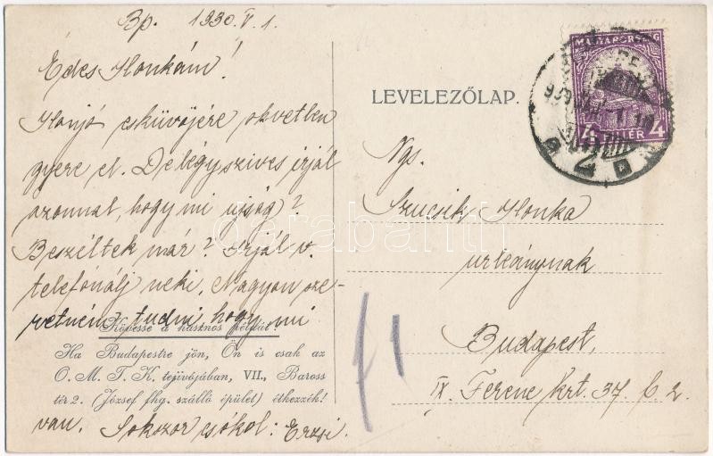 1930 Budapest VIII. Az Országos Magyar Tejszövetkezeti Központ mint szövetkezet tejivója. Baross tér 2. - Image 2