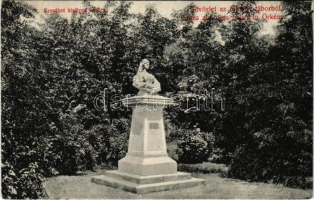Örkény-Tábor, Erzsébet királyné (Sissi) szobor. Wassermann Vilmos