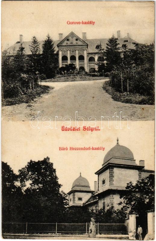 1905 Sály, Gorove és Báró Heccendorf kastély