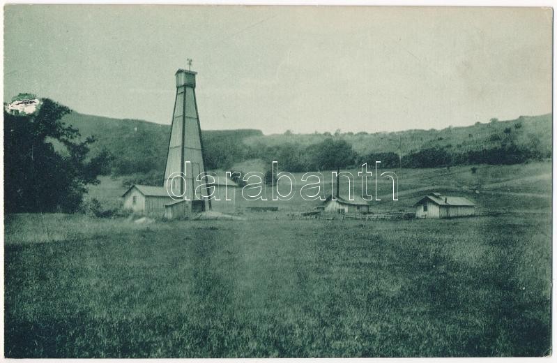 Báznafürdő, Baile Bazna, Bad-Baassen; Földgáz kút / Gasbrunnen / gas well