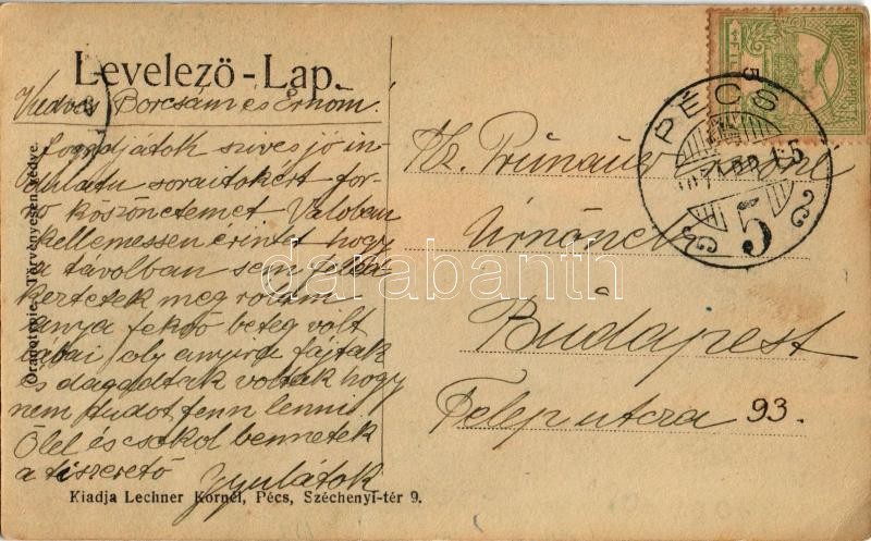 1907 Zsolnay Miklós, a Pécsi Országos Kiállítás elnöke. Lechner Kornél kiadása, Oranotypie (EK) - Image 2