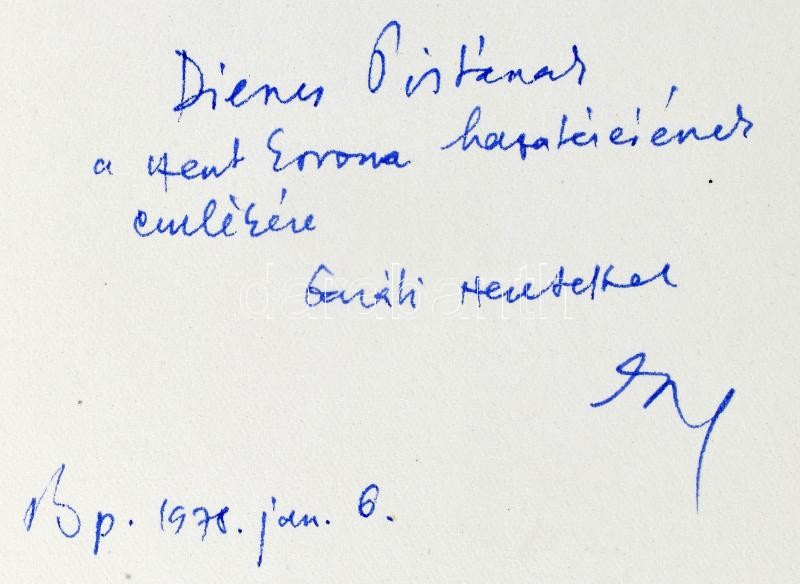 Györffy György: István király és műve. Bp.,1977, Gondolat. Első kiadás. Kiadói egészvászon-kötés, kiadói papír védőborítóban, jó állapotban. A szerző, Györffy György (1917-2000) által Dienes István (1929-1995) régész,