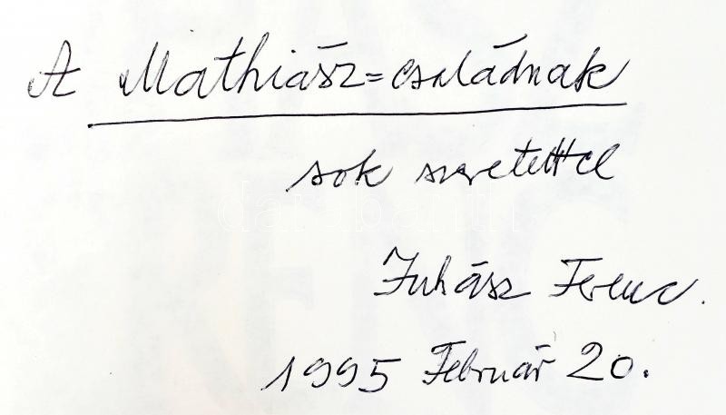 Juhász Ferenc: Világtűz. DEDIKÁLT! Bp., 1994., Dunakanyar 2000. Kiadói papírkötés. - Image 3