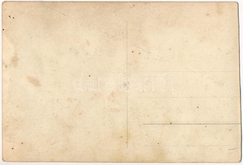 1941 Tasnádszántó, Szántó, Santai (Szatmár); Országzászló avatás csendőrökkel / Inauguration of the Hungarian national flag, gendarmes. photo (fa) - Image 2