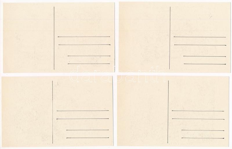 Lviv, Lwów, Lemberg; Fassbinderei / Kádárműhely, munkások, belső - - 8 db régi képeslap / cooper workshop, factory workers, interior - 8 pre-1945 postcards - Image 2