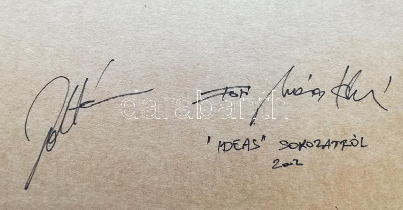 Marácz István - Fodor Lengyel Zoltán, Goya díjas festőművésszel közös alkotás. Címe : Ideas. Professzionális fotópapír, kézi nagyítású, 1/1 nagyítás, bársony paszpartuban, keretezett, múzeumi (tükröződés mentes) üvegben, - Image 3