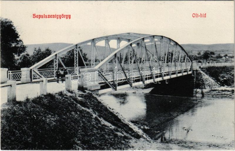 Sepsiszentgyörgy, Sfantu Gheorghe; Olt híd / Olt river bridge