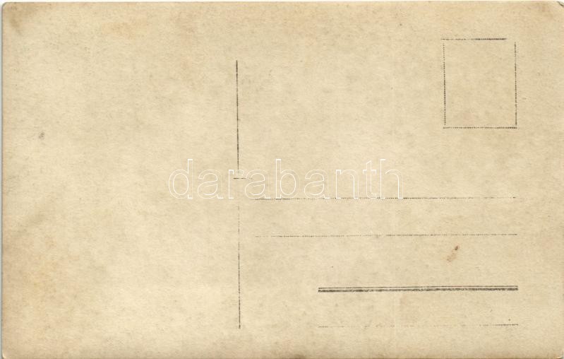 Első világháborús osztrák-magyar katonák lövészárokban / WWI K.u.k. military trench with soldiers. photo - Image 2