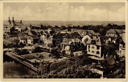 Duchov, Dux; Villenviertel, Sudetengau / villa quarter