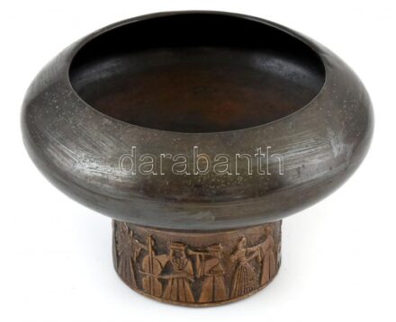 EGYT jelzéssel iparművészeti kínáló 14cm