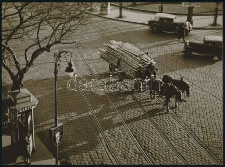 cca 1931 Budapest, Osoha László (1899-1970) budapesti fotóművész hagyatékából 1 db mai nagyítás, 18x24 cm
