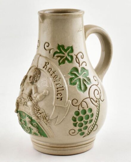 Wick Werkw 1926 boros korsó, steinzeug, hibátlan, m:16cm