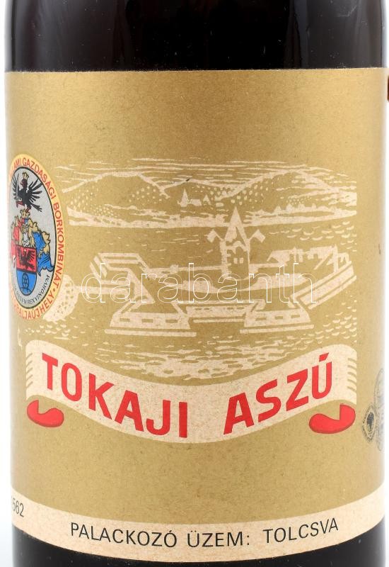 1968 Tokaji Aszú 4 puttonyos bontatlan palack fehérbor - Image 2