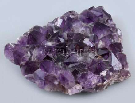 Ametiszt kristálycsoport, jó állapotban, 16x15x5cm