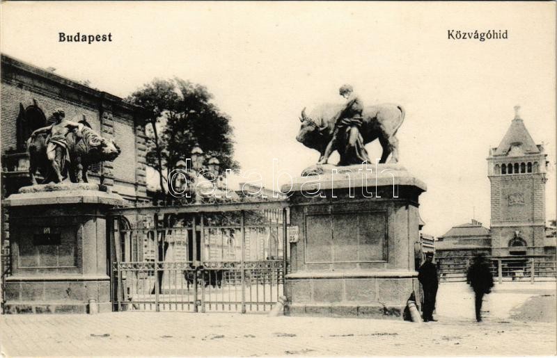 Budapest IX. Közvágóhíd főkapuja