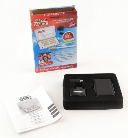 Clever Smoke e-cigaretta, tartozékaival, eredeti dobozában, használatlan állapotban