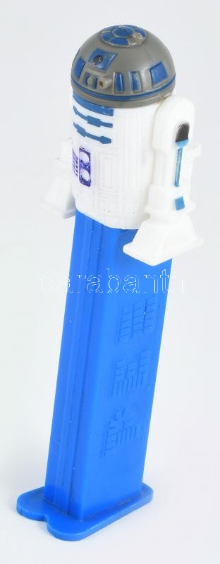 Pez cukorkatartó, Star Wars R2-D2, kopott, m:12cm