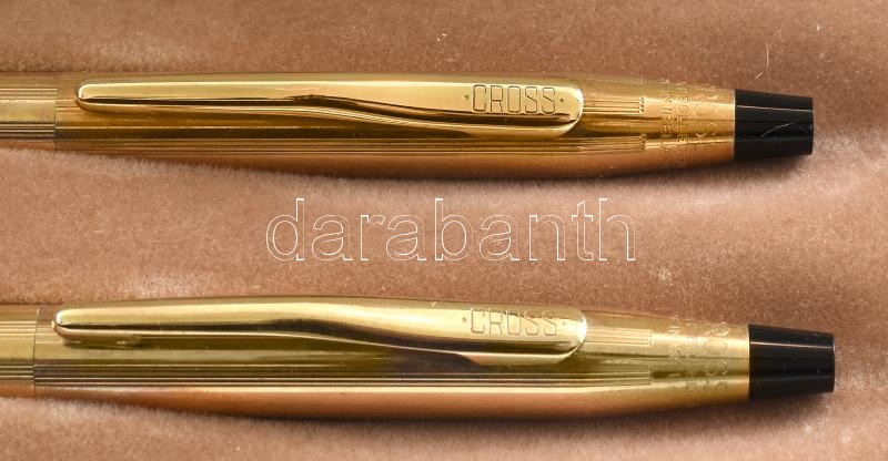 Cross golyóstoll és töltőceruza készlet. Díszdobozban, leírással. - Image 4